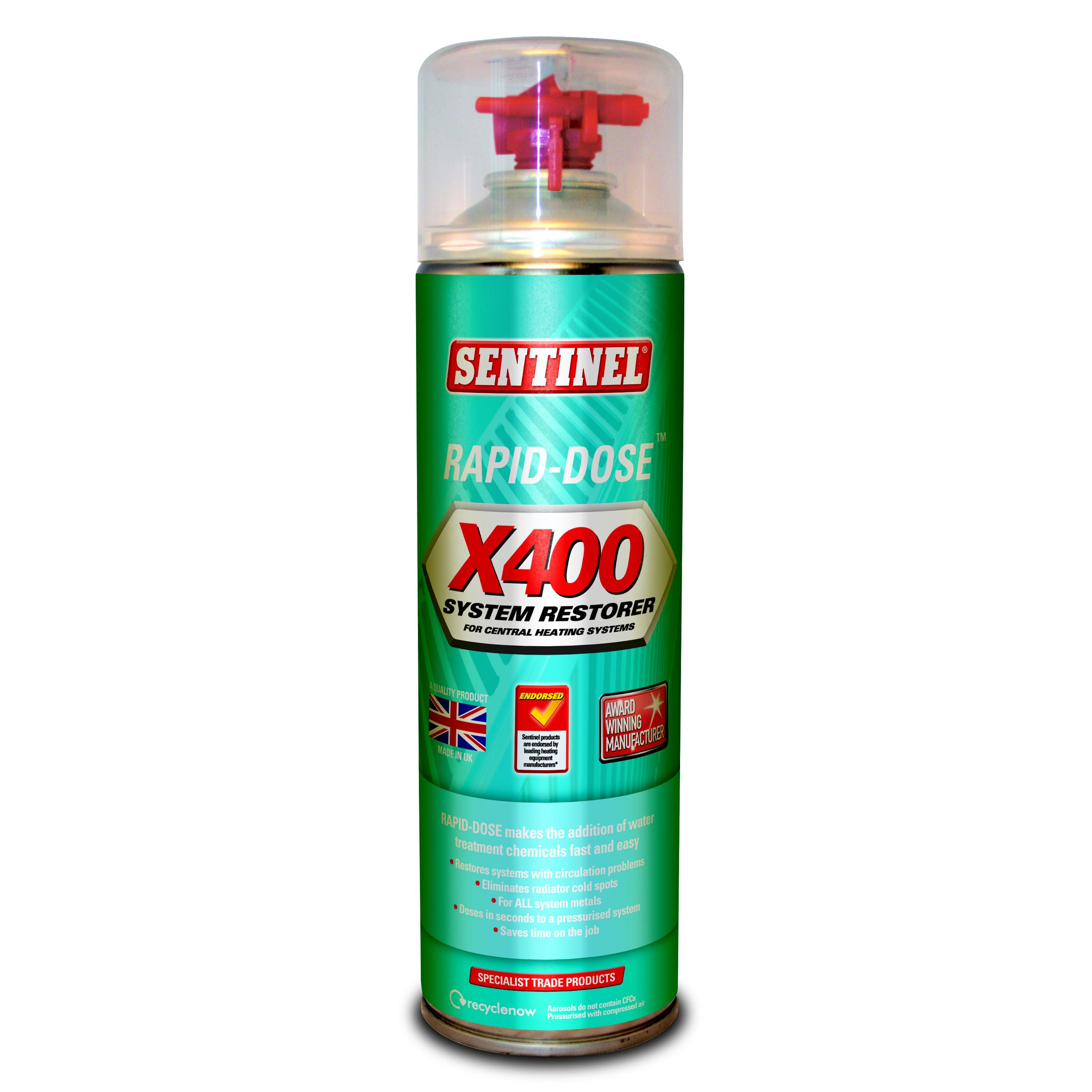Sentinel Rapid-dose Sludge remover, 400ml