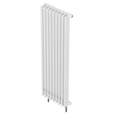 Seren Conqueror Flat panel White 13 Column Radiator, (W)520mm x (H)1800mm
