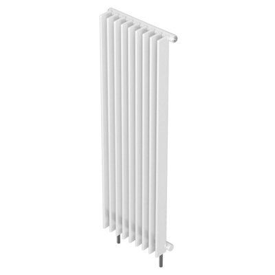 Seren Conqueror Flat panel White 8 Column Radiator, (W)320mm x (H)1800mm
