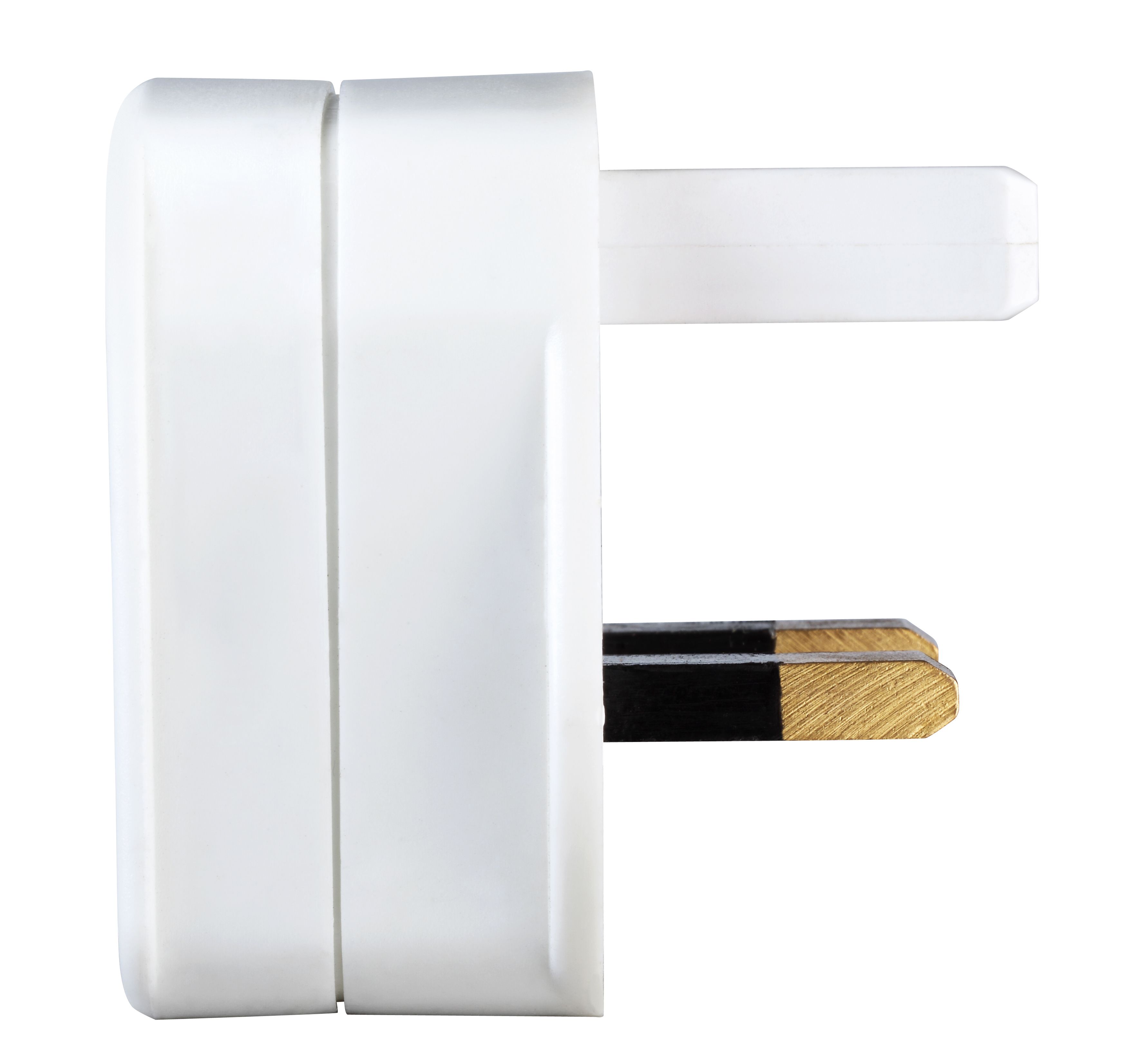 SHAD-BD Raised rounded Shaver socket 240V White