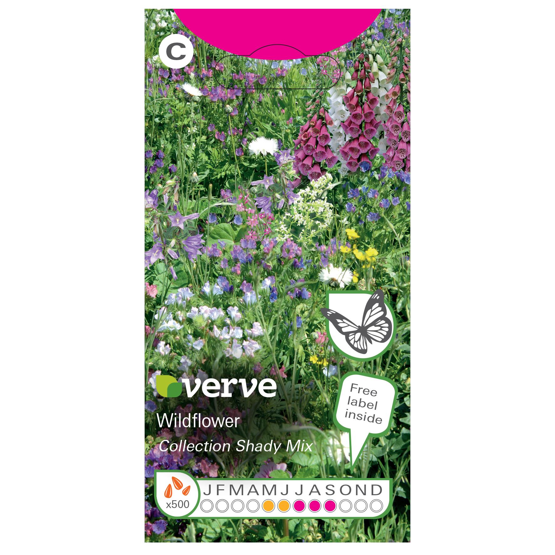 Shady area Collection Wildflower Seed DIY at B&Q