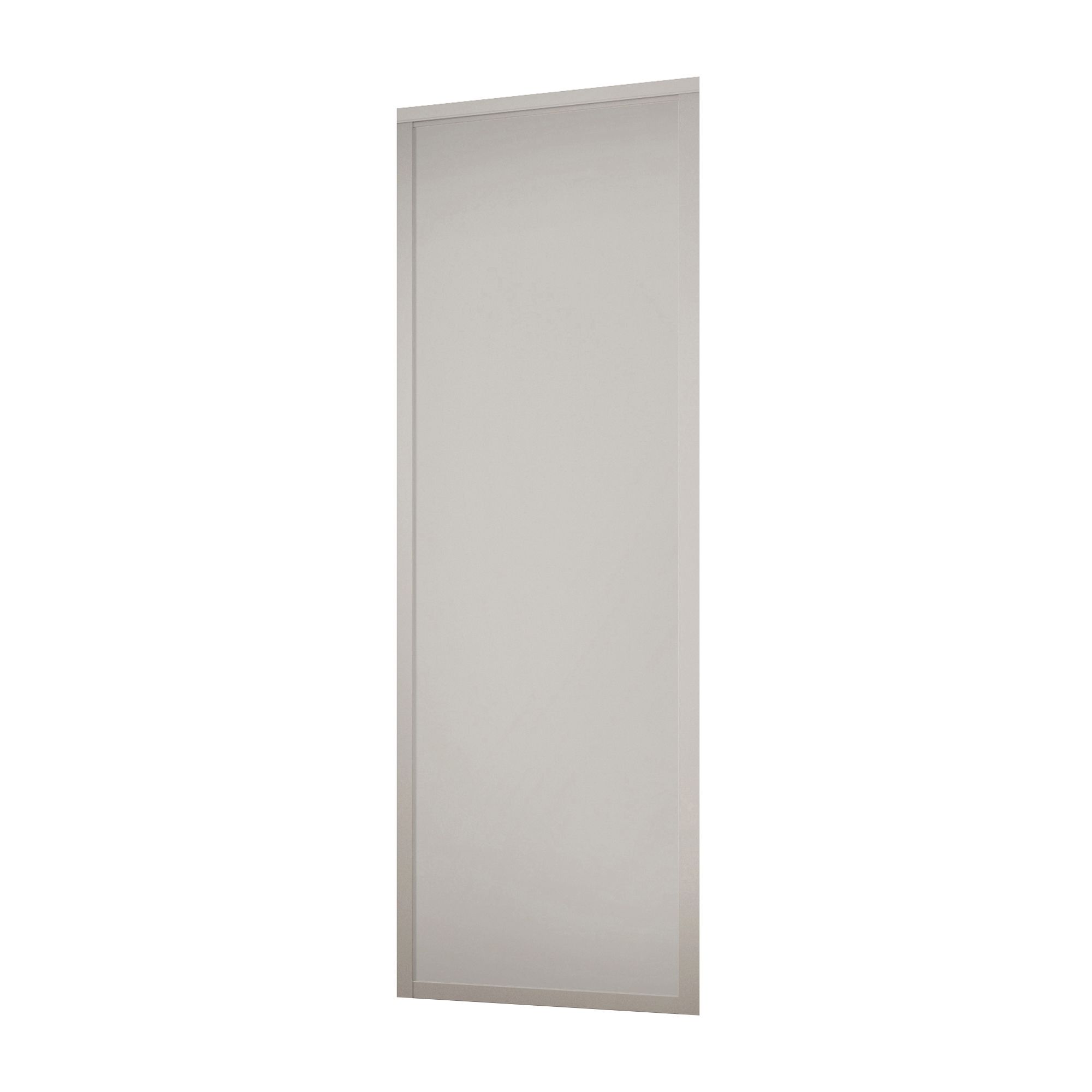 Shaker Contemporary Matt Dove Grey 1 Panel Sliding Wardrobe Door (H ...