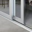 Shaker With 3 mirror doors White 3 door Sliding Wardrobe Door kit (H)2260mm (W)1680mm