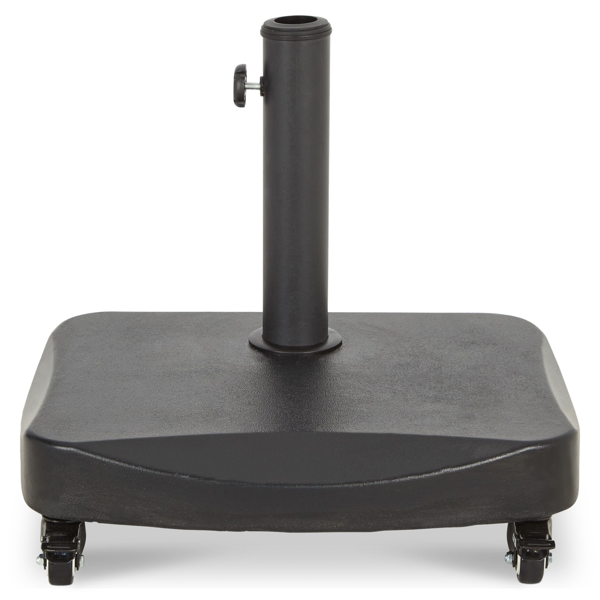 Sharki Anthracite Parasol Base 25kg Diy At B Q