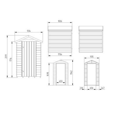 SHED OVERLAP 6BI4 HD BASE ASS