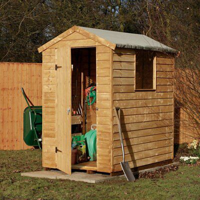 SHED OVERLAP 6X4 PREMIUM FLOOR H