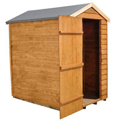 SHED OVERLAP 6X4 PREMIUM FLOOR H