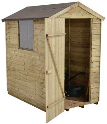 SHED OVERLAP 6X4 TRT HD ASS