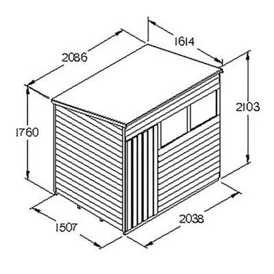 SHED OVERLAP 7BI5 PENT PRM FLR H