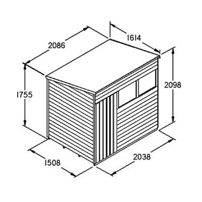 SHED OVERLAP 7BI5 PENT TRT HD BA