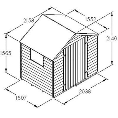 SHED OVERLAP 7BI5 PREM FLR HD BA