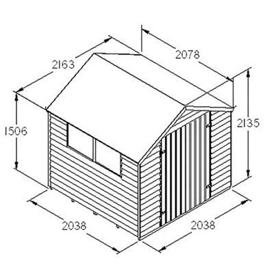 SHED OVERLAP 7BI7 TRT HD BASE AS