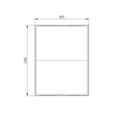 SHED OVERLAP 8BI6 2 DOOR HD PLUS
