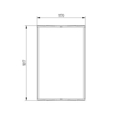 SHED OVERLAP 8BI6 NO WINDOW TRT