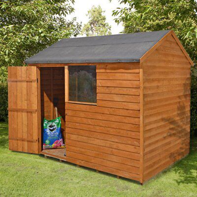 SHED OVERLAP 8BI6 REVERSE ROOF H