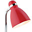 Shelley Red CFL Desk lamp