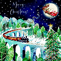 Shelter Viaduct Christmas card, Pack of 10