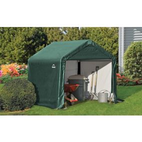 Shelterlogic 6x6 Apex Green Plastic Shed