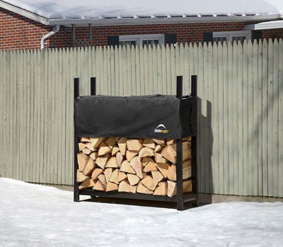 Shelterlogic Metal Flat Log store
