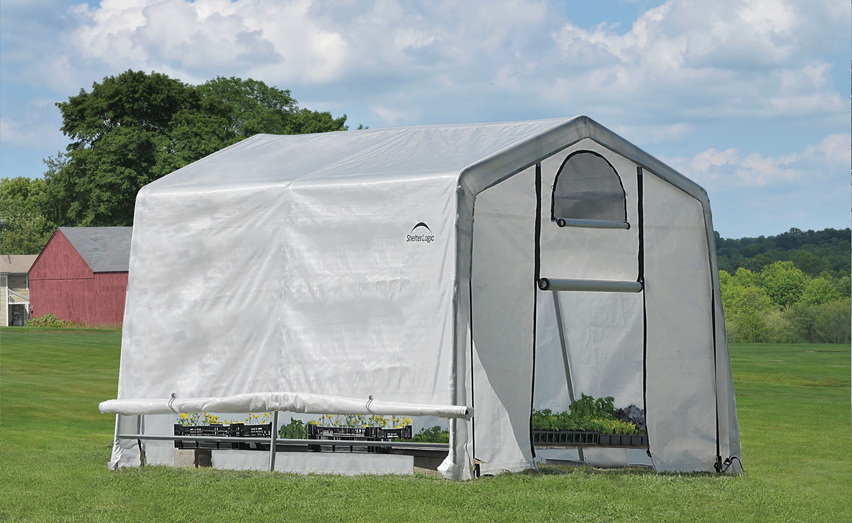 Shelterlogic White 10x10 Greenhouse