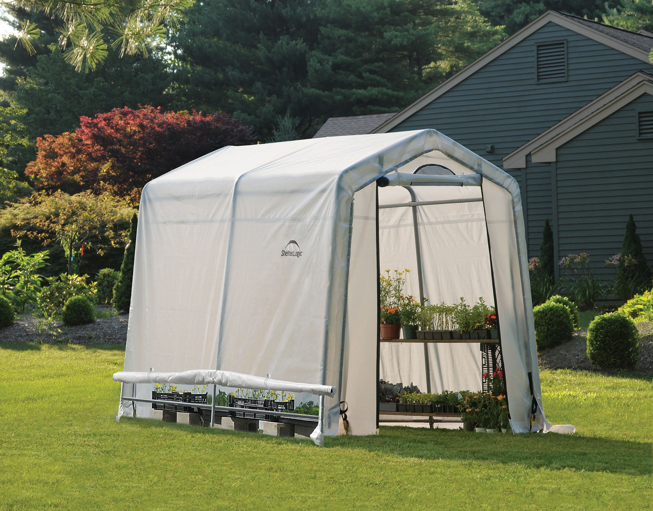 Shelterlogic White 6x8 Greenhouse