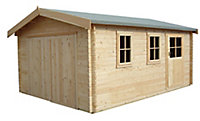 Shire 15x14 Bradenham Wooden Garage - Assembly service included