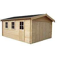 Shire 17x14 Bradenham Wooden Garage - Assembly service included