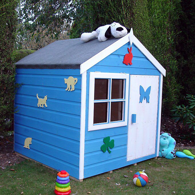 4x4 Woodbury Whitewood pine Playhouse Assembly service included - 9