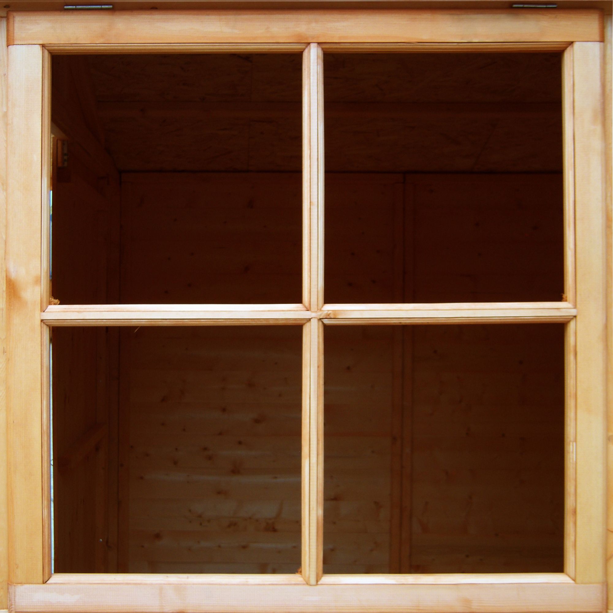 kitty wooden playhouse