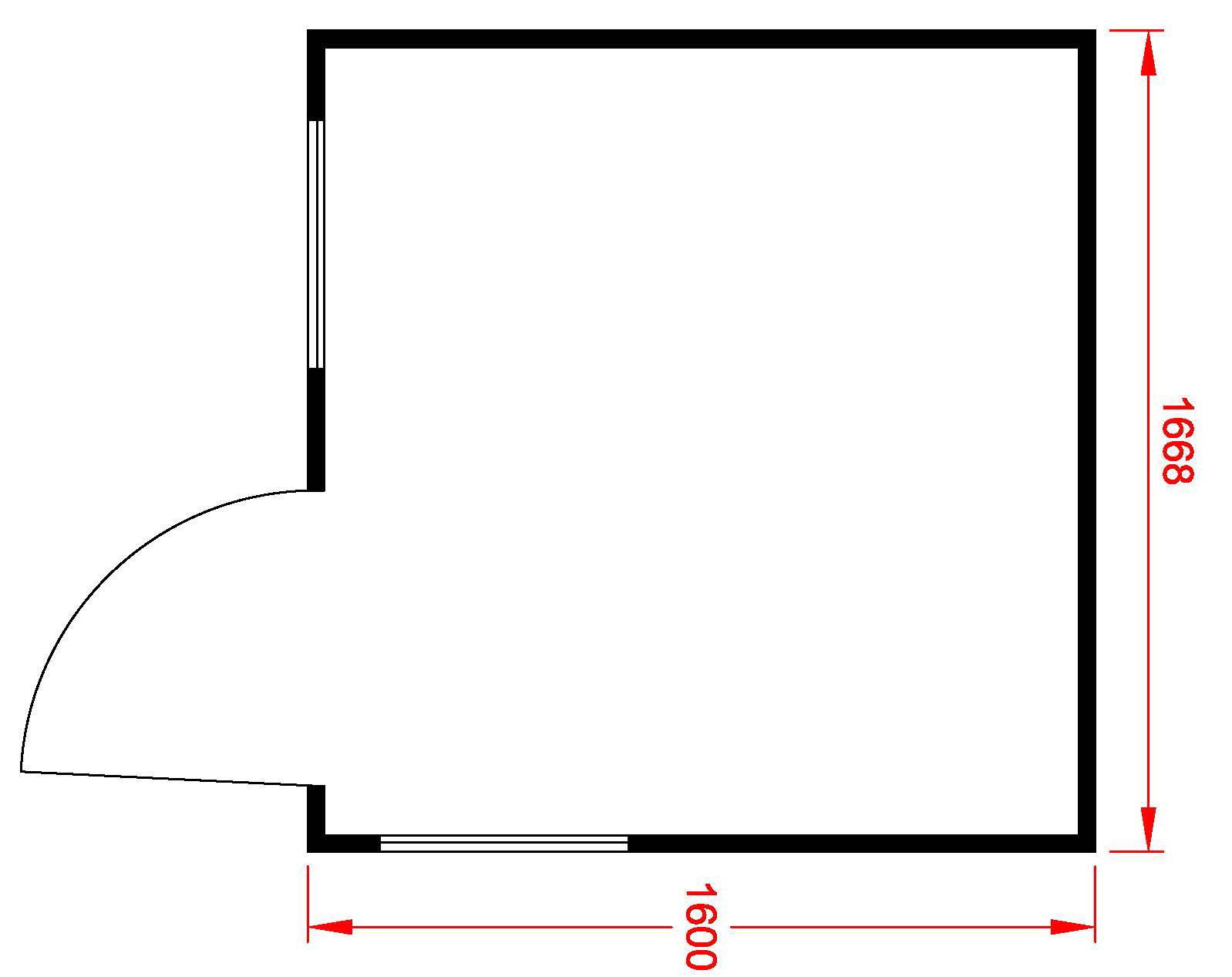 5x5 Croft Whitewood pine Playhouse Assembly service included - 11
