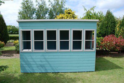 Shire & 8 windows Pent Summer house
