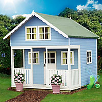 Shire 8x9 Lodge Whitewood pine Playhouse Assembly required