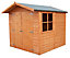 Shire Alderney 7x7 Apex Dip treated Shiplap Wooden Shed with floor (Base included) - Assembly service included