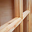 Shire Alderney 7x7 ft Apex Shiplap Wooden 2 door Shed with floor