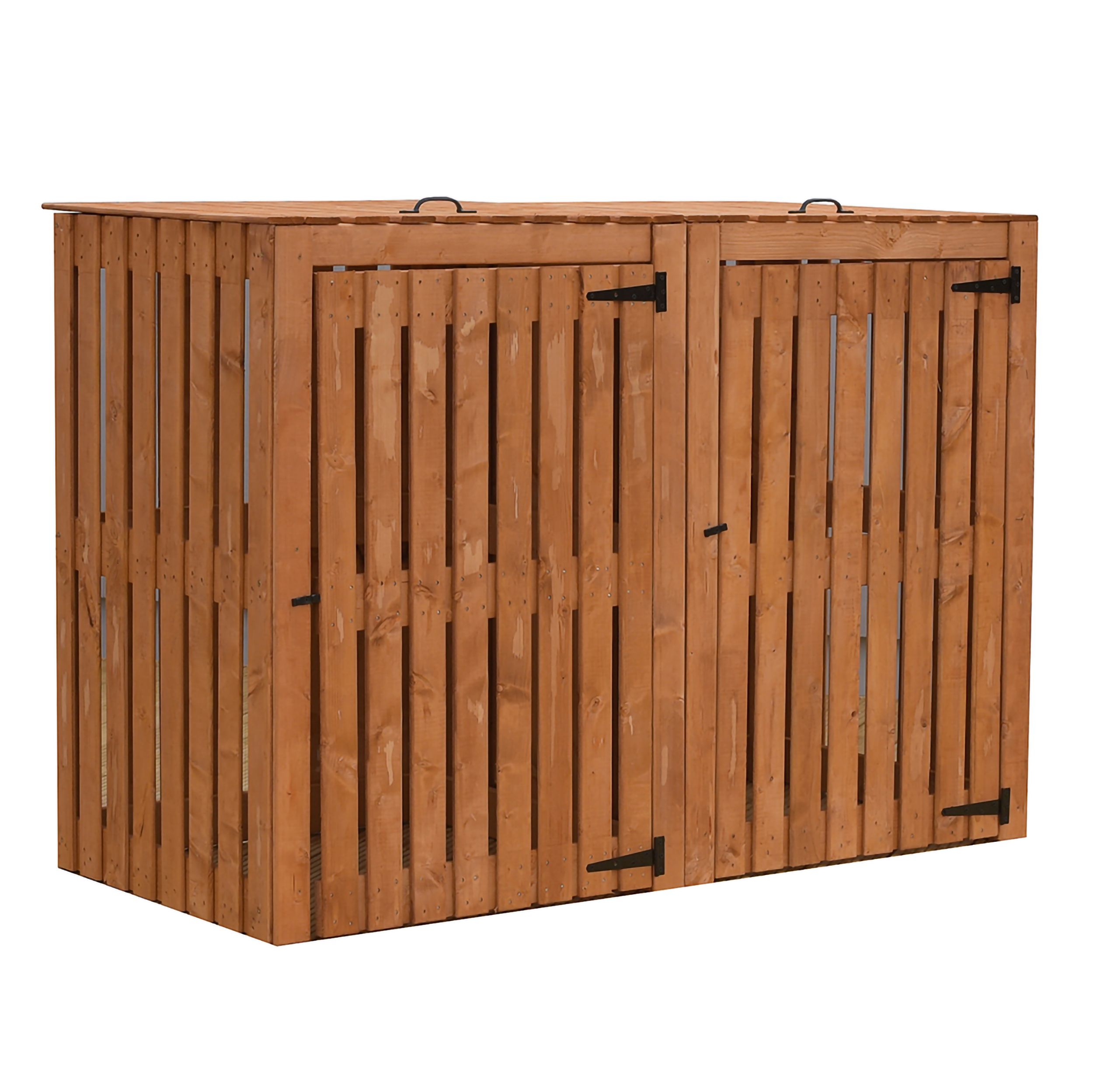 Shire Brown Bin storage 1200mm 1660mm