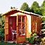 Shire Buckingham 7x7 ft Apex Shiplap Wooden Summer house - Assembly service included