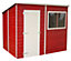 Shire Caldey 8x6 ft Pent Wooden Shed with floor & 1 window - Assembly service included