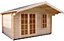Shire Cannock 10x10 ft & 1 window Apex Wooden Cabin - Assembly service included
