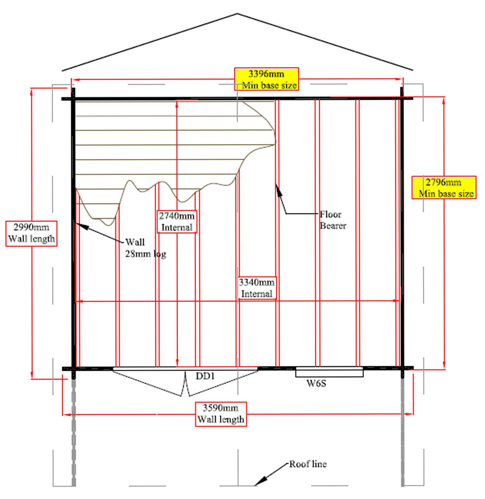 Shire Cannock 12x10 Apex Tongue & groove Wooden Cabin - Assembly ...