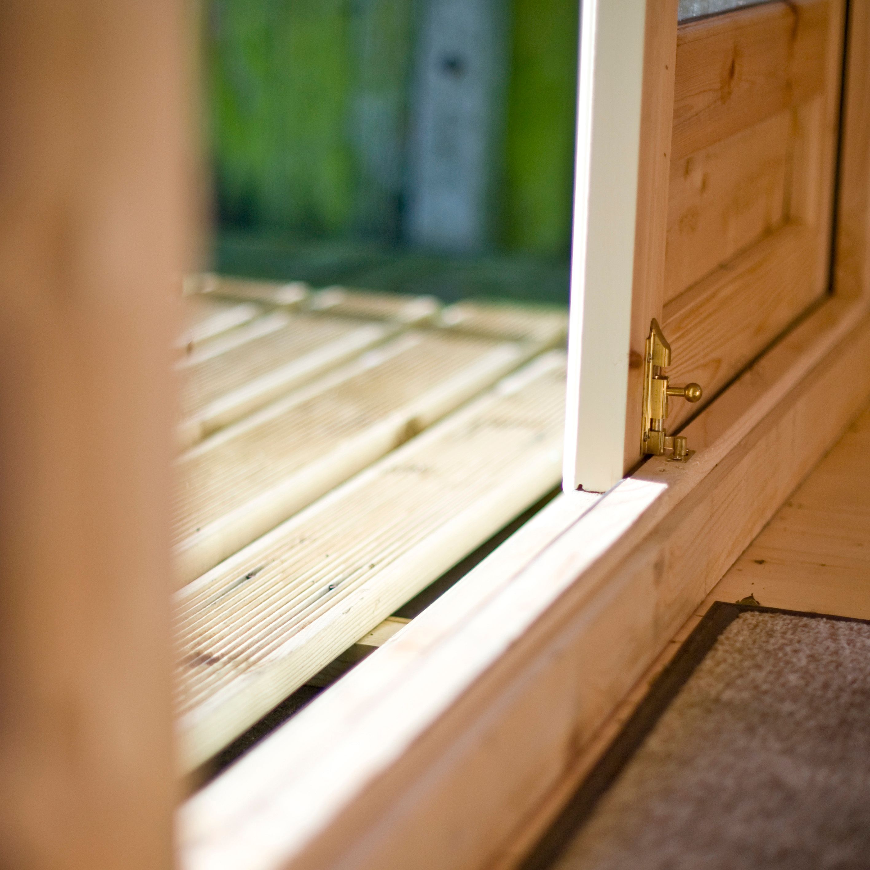 Shire Cannock 12x12 ft Toughened glass & 1 window Apex Wooden Cabin with Felt tile roof