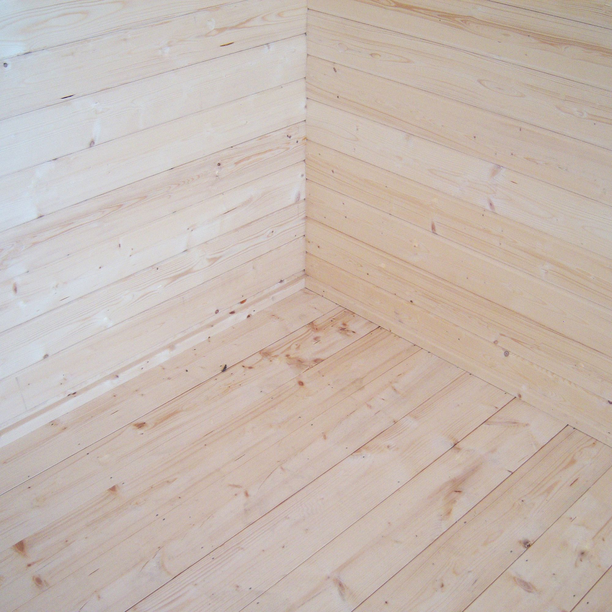Shire Cannock 12x8 ft & 1 window Apex Wooden Cabin - Assembly service included