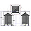 Shire Corner arbour, (H)2510mm (W)1250mm (D)1250mm - Assembly required