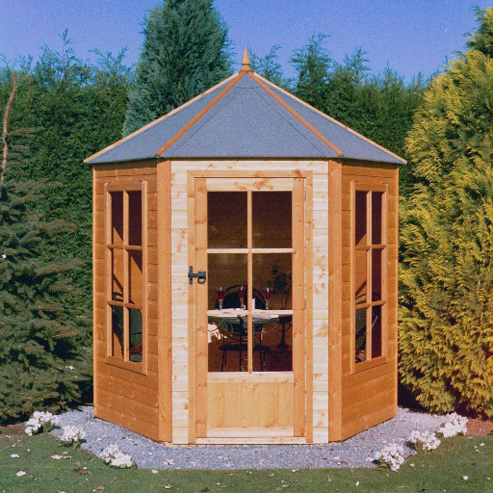 Shire Gazebo 7x7 Shiplap Wooden Summer house