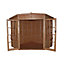 Shire Hampton 10x10 ft Pent Shiplap Wooden Summer house - Assembly service included