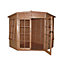 Shire Hampton 10x10 ft Pent Shiplap Wooden Summer house - Assembly service included