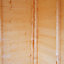 Shire Hampton 8x8 ft Toughened glass Pent Shiplap Wooden Summer house