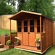 Shire Houghton 7x5 Apex Shiplap Wooden Summer house