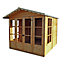 Shire Kensington 7x7 ft Toughened glass Apex Shiplap Wooden Summer house - Assembly service included