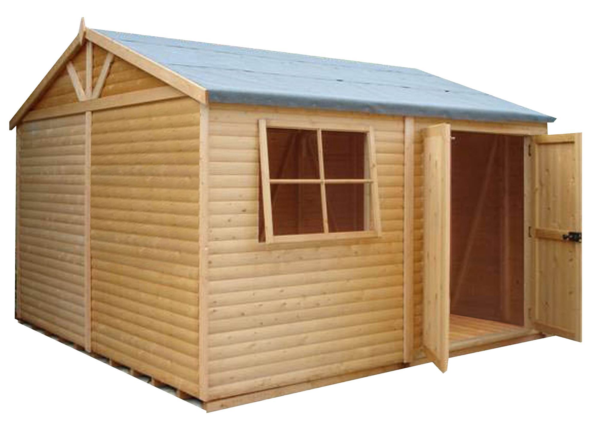 Shire Mammoth 10x10 Apex Wooden Workshop