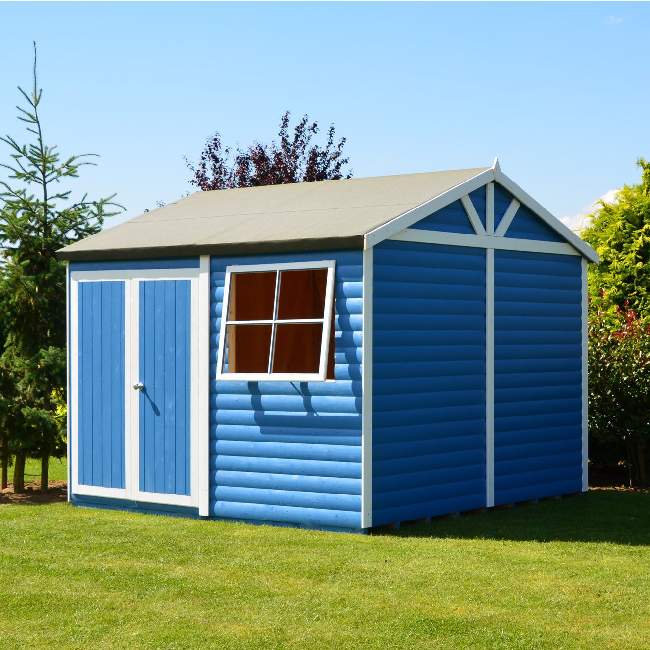 Shire Mammoth 12x12 ft & 1 window Apex Wooden Workshop